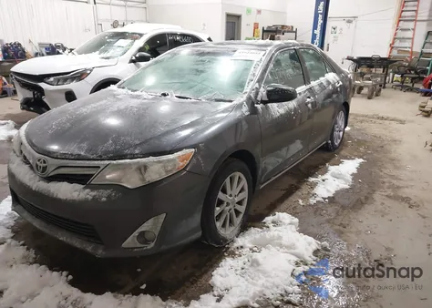2012 Toyota Camry Xle z USA, uszkodzony, nr VIN 4T4BF1FKXCR223540